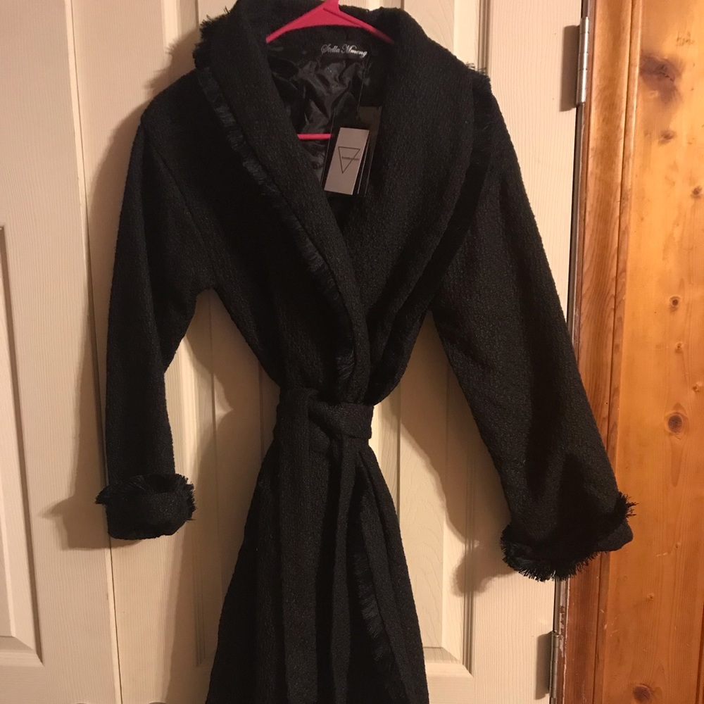 Stella Meng Studio long tweed jacket